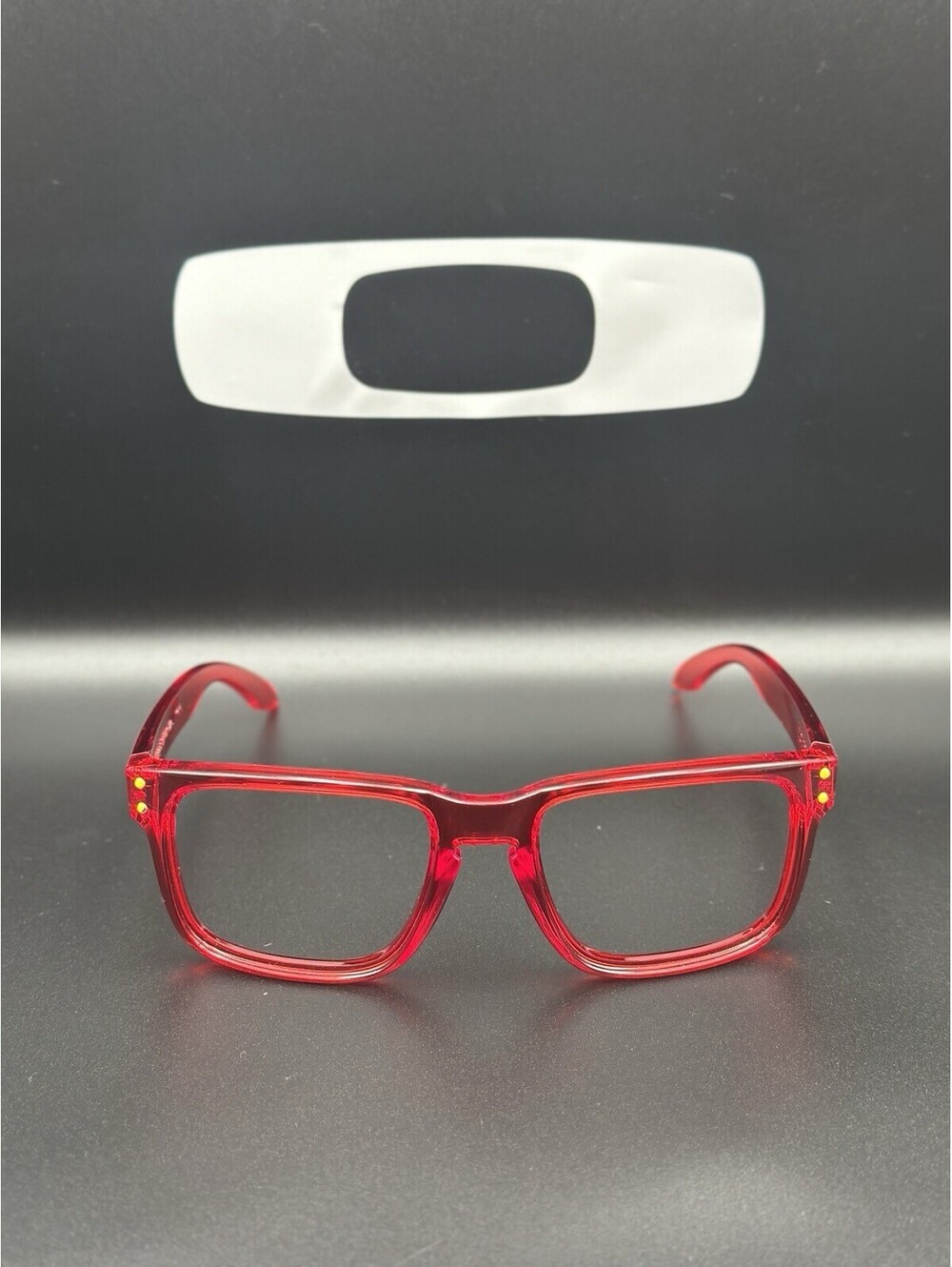 Oakley Holbrook Crystal Red Frame(No Icons)